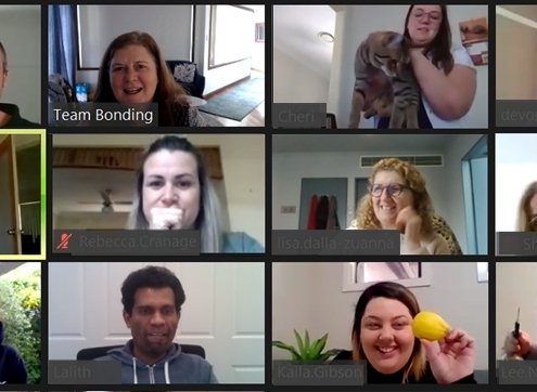 virtual team building