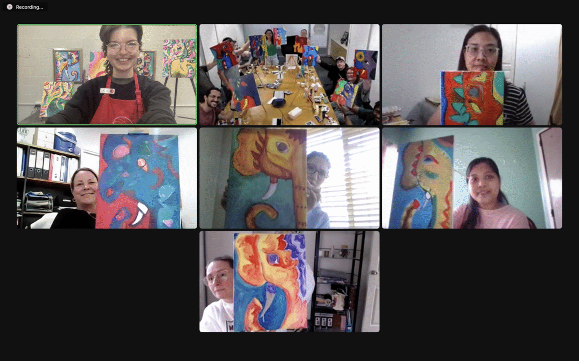 Virtual Paint & Sip