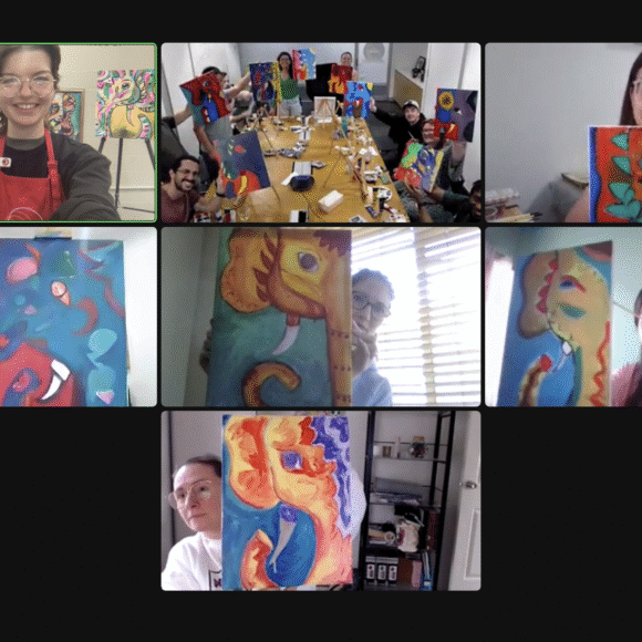 Virtual Paint & Sip