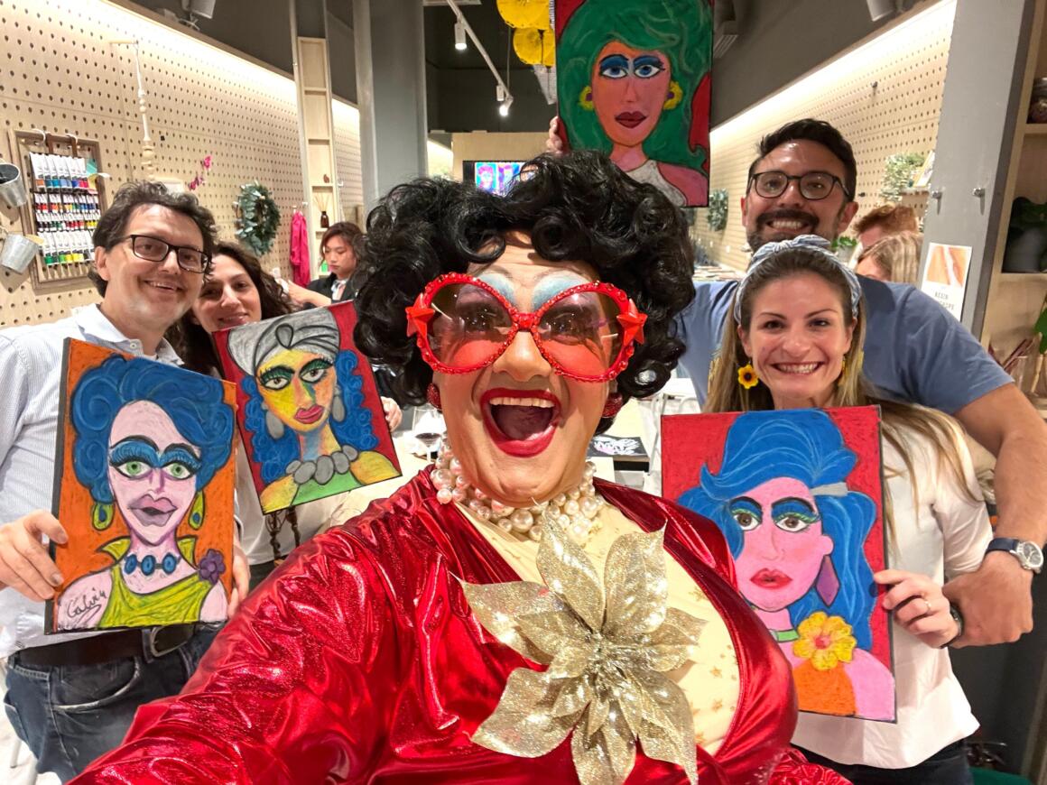 Wonder Mama – Drink and Draw with a Drag Queen