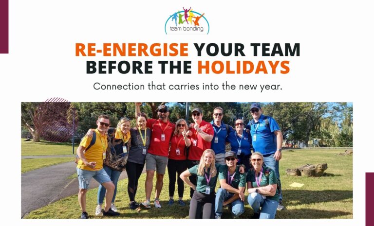 Boost Employee Engagement into the Holiday Season and How Team Building Can Save Your Year